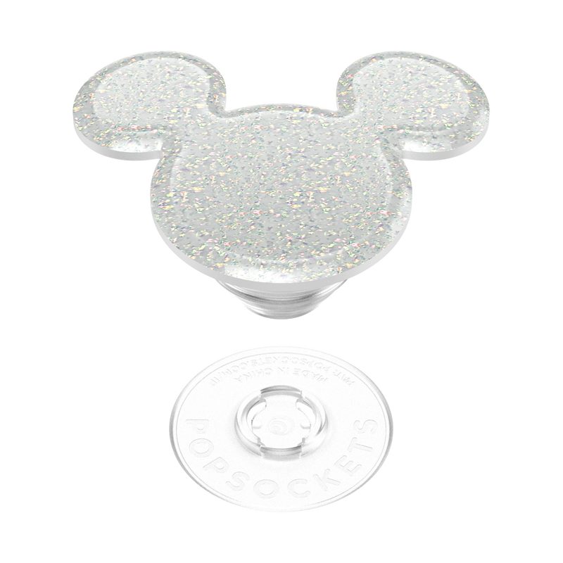 Earridescent White Glitter Mickey Mouse image number 6